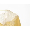 image:imageCHARTOU Women Lace Trim Chiffon Blouse Tie Front Loose Casual Flowy Boho Shirt TopsYellow
