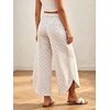 image:imageCHARTOU Women Y2k Wide Leg Jeans Elastic Waist Tulip Hem Casual Cropped Denim PantsPink