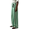 image:imageCHARTOU Women Loose Striped Jeans High Waisted Wide Leg Denim Pants with PocketsGreen