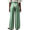 image:imageCHARTOU Women Loose Striped Jeans High Waisted Wide Leg Denim Pants with PocketsGreen