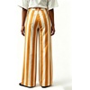 image:imageCHARTOU Women Loose Striped Jeans High Waisted Wide Leg Denim Pants with PocketsOrange Yellow