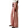image:imageCHARTOU Women Loose Striped Jeans High Waisted Wide Leg Denim Pants with PocketsRed