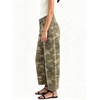 image:imageCHARTOU Women Y2k Barrel Jeans Loose High Rise Crop Wide Leg Seam Front Denim PantsCamo