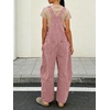image:imageY2k Barrel Jeans Overalls Womens Boyfriend Denim Jumpsuit Cargo Patchwork Baggy Jeans Cropped PantsRed