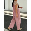 image:imageY2k Barrel Jeans Overalls Womens Boyfriend Denim Jumpsuit Cargo Patchwork Baggy Jeans Cropped PantsRed