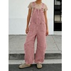 image:imageY2k Barrel Jeans Overalls Womens Boyfriend Denim Jumpsuit Cargo Patchwork Baggy Jeans Cropped PantsRed