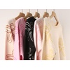 image:imageCHARTOU Women Cute Knitted Sweater Long Sleeve Crewneck Knit Sweater Pullover Floral Knitwear Jersey Jumper TopApricot B