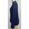 image:imageCHARTOU Women Loose Quarter Zip Pullover Sweater Half Zip Rib Knit Turtleneck Sweater Jumper TopNavy