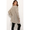 image:imageCHARTOU Women Tassel Shawl Wraps Poncho Sweater Knitted Fringe Open Front Kimono Cardigan Cowl NeckKhaki