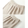 image:imageLong Sweater Skirt for Women Stretchy High Waist Mermaid Pencil Knit Dressy Business SkirtApricot