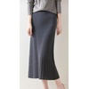 image:imageLong Sweater Skirt for Women Stretchy High Waist Mermaid Pencil Knit Dressy Business SkirtGrey