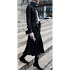 image:imageWomen Knit Midi Skirt Ribbed Knitted Skirt High Waisted Trendy Sweater Skirt Bodycon Pencil SkirtBlack