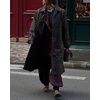 image:imageWomens Leopard Long Trench Coat Fall Fashion Buttons Cheetah Printed Windproof Overcoat with PocketsBrown