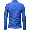 image:imageMens Denim Jacket Casual Regular Fit Button Down Long Sleeve Jean Trucker JacketBlue