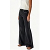 image:imageWomen High Waist Wide Leg Jeans Side Rivet Stud Flare Casual Denim PantsBlack Beaded