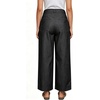 image:imageWomen Lightweight Denim Wide Leg Pants High Waist Crop Casual Loose JeansBlack