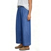 image:imageWomen Lightweight Denim Wide Leg Pants High Waist Crop Casual Loose JeansBlue