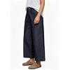 image:imageWomen Lightweight Denim Wide Leg Pants High Waist Crop Casual Loose JeansDark Blue
