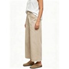 image:imageWomen Lightweight Denim Wide Leg Pants High Waist Crop Casual Loose JeansKhaki