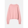 image:imageCHARTOU Women Fashion Crew Neck Rib Knit Crucian Carp Graphic Oversized Y2k Pullover Sweater JumperPink