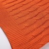 image:imageCHARTOU Womens 2 Piece Sweater Sets Cable Knit Crewneck Jersey Top Long Pants Tights OutfitsOrange