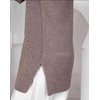 image:imageWomen Elegant Double Breasted Cardigan Blazer Lapel Novelty Fall Ribbed Knit Plain Sweater OutwearLight Coffee