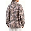 image:imageCamo Jean Jacket Women Button Down Oversized Denim Jacket with PocketsPink