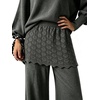image:imageCHARTOU Women 2 Piece Knit Loungewear Set Batwing Sleeve Sweater with Butt Cover Pants Matching OutfitGrey