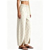 image:imageCHARTOU Women Denim Barrel Pants High Waist Split Hem Crop Wide Leg JeansPink