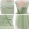 imageFlower Girls Tulle Wedding Dress A Line Long Formal Pageant Princess Birthday Party Ball Gown Bridesmaid DressesSage Green
