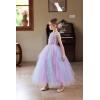 imageGirls Flower Girl Dress Princess Pageant Birthday Party Fancy Summer Wedding Dance Tween Girls Dresses GownsLight Purple