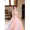 imageGirls Flower Girl Dress Princess Pageant Birthday Party Fancy Summer Wedding Dance Tween Girls Dresses GownsRainbow