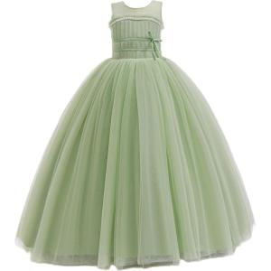 imageFlower Girls Tulle Wedding Dress A Line Long Formal Pageant Princess Birthday Party Ball Gown Bridesmaid DressesSage Green