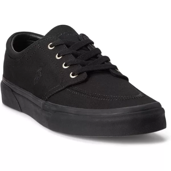 POLO RALPH LAUREN Mens Keaton Laceless SneakersBlackBlack Pp