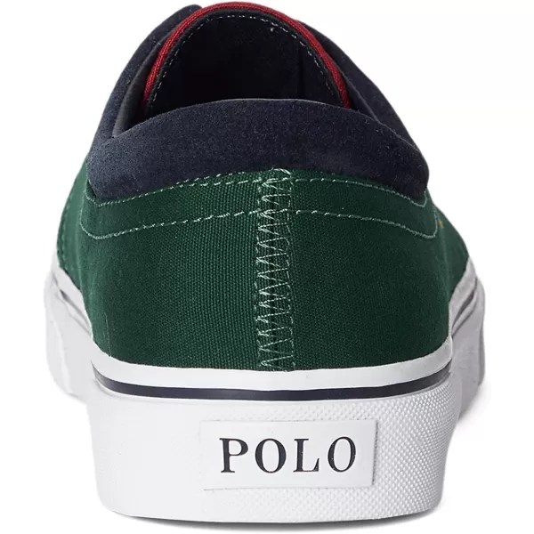 POLO RALPH LAUREN Mens Keaton Laceless SneakersCollege GreenColorblock