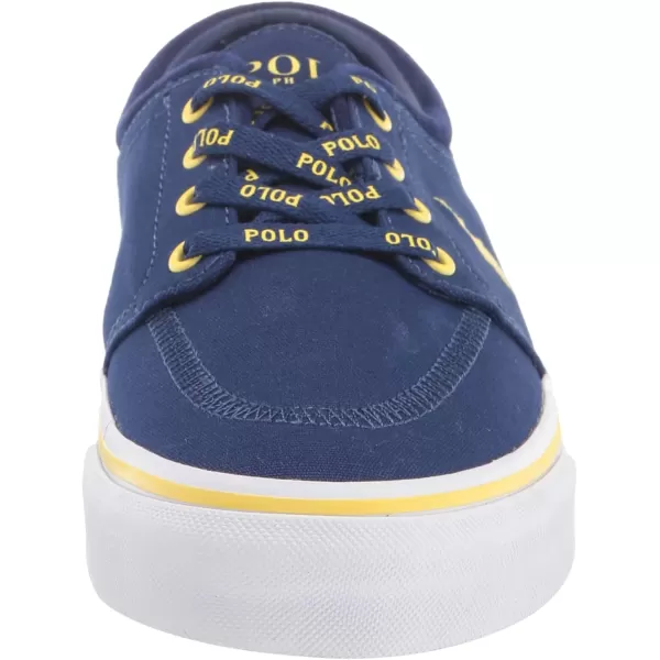 POLO RALPH LAUREN Mens Keaton Laceless SneakersFall RoyalYellow Pp