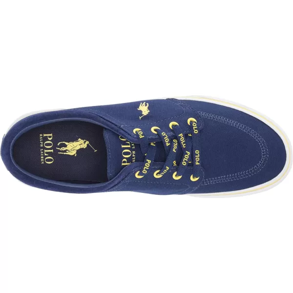 POLO RALPH LAUREN Mens Keaton Laceless SneakersFall RoyalYellow Pp