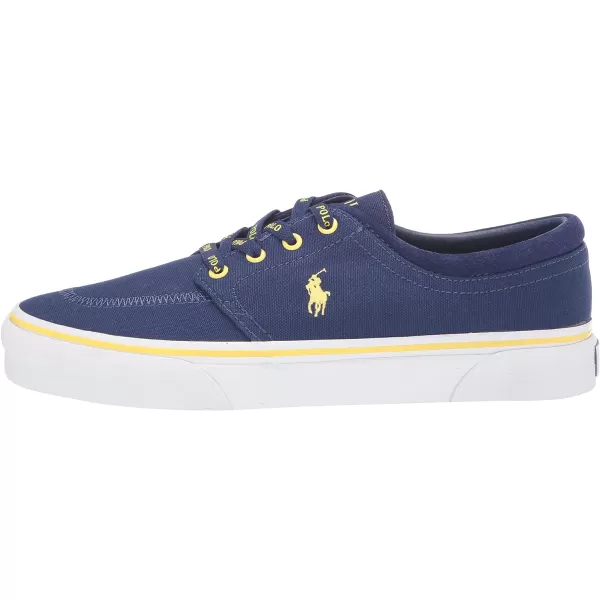 POLO RALPH LAUREN Mens Keaton Laceless SneakersFall RoyalYellow Pp