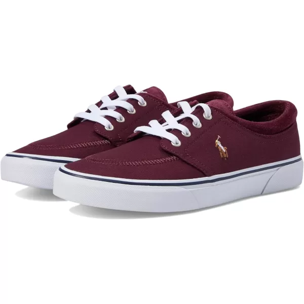 POLO RALPH LAUREN Mens Keaton Laceless SneakersHarvard Wine