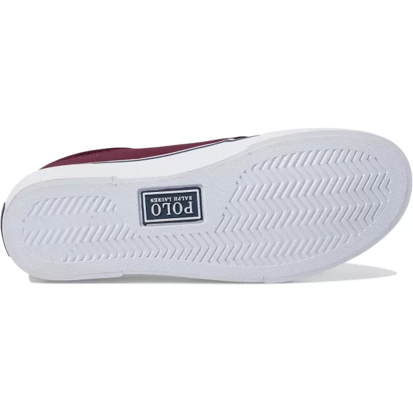 POLO RALPH LAUREN Mens Keaton Laceless SneakersHarvard Wine