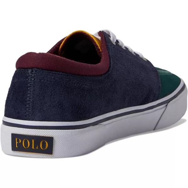 POLO RALPH LAUREN Mens Keaton Laceless SneakersHunter Navy Multi