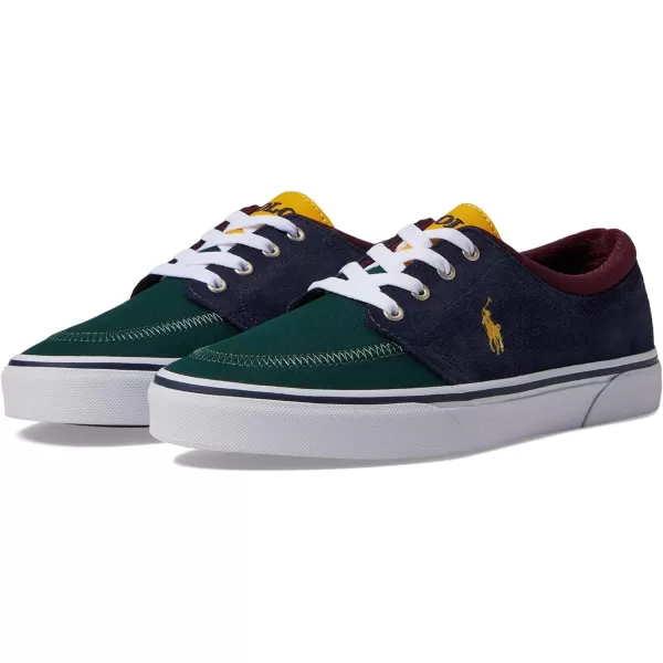 POLO RALPH LAUREN Mens Keaton Laceless SneakersHunter Navy Multi