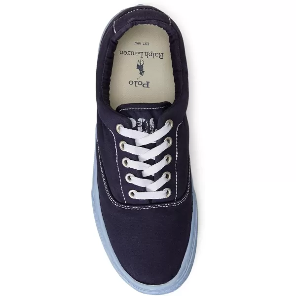 POLO RALPH LAUREN Mens Keaton Laceless SneakersNewport Navy