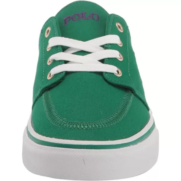 POLO RALPH LAUREN Mens Keaton Laceless SneakersPrimary GreenPurple Pp