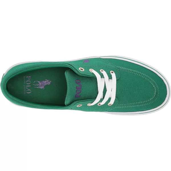 POLO RALPH LAUREN Mens Keaton Laceless SneakersPrimary GreenPurple Pp