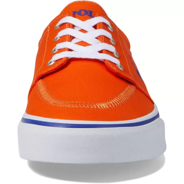 POLO RALPH LAUREN Mens Keaton Laceless SneakersSailing OrangeRoyal Pp