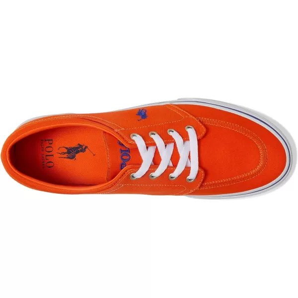 POLO RALPH LAUREN Mens Keaton Laceless SneakersSailing OrangeRoyal Pp