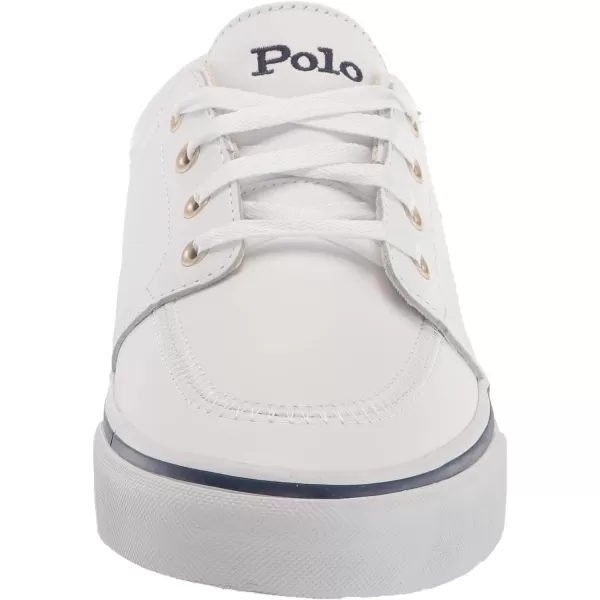 POLO RALPH LAUREN Mens Keaton Laceless SneakersWhiteNavy Pp