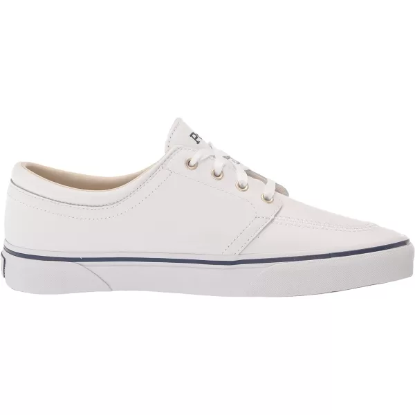 POLO RALPH LAUREN Mens Keaton Laceless SneakersWhiteNavy Pp