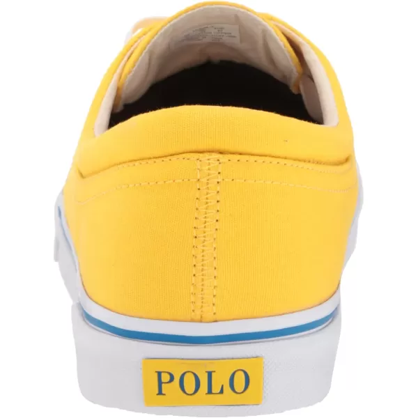 POLO RALPH LAUREN Mens Keaton Laceless SneakersYellow FinBght Bl Pp